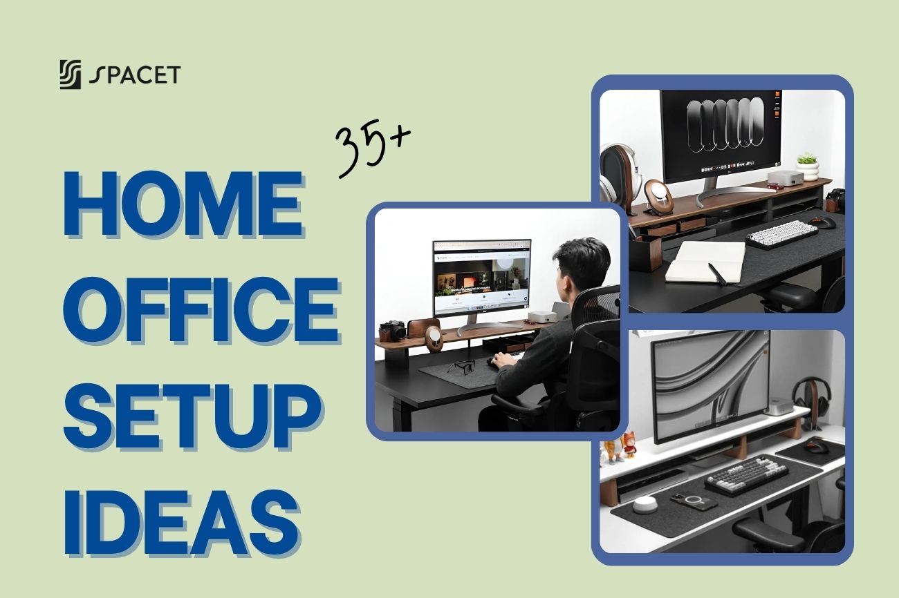 35+ Home Office Setup Ideas for a Productive Workspace
