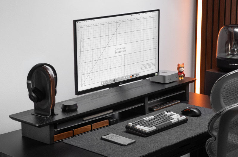 How to Decorate and Organize Desk Shelves