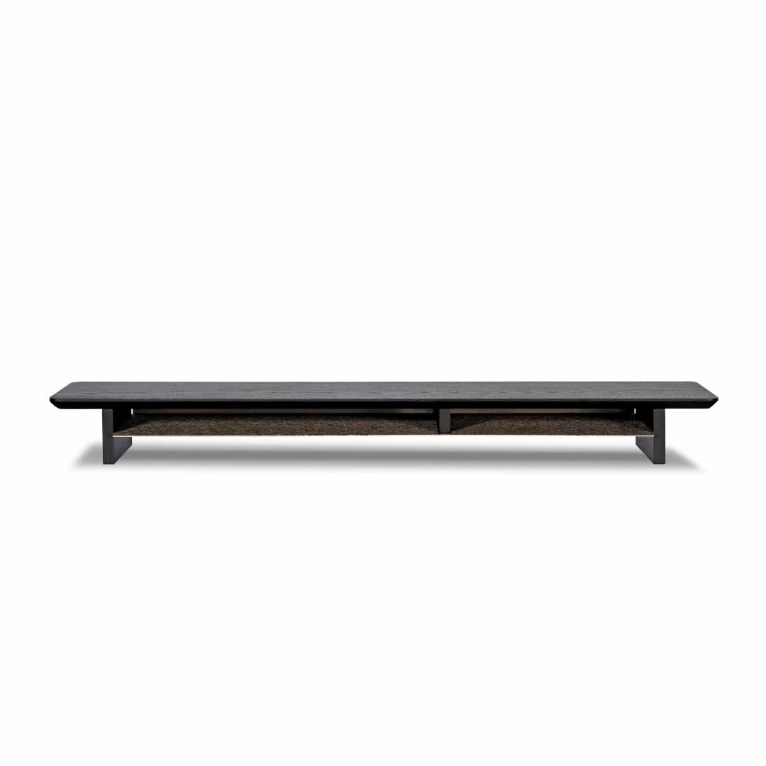 Desk Shelf Cockpit | Black Oak