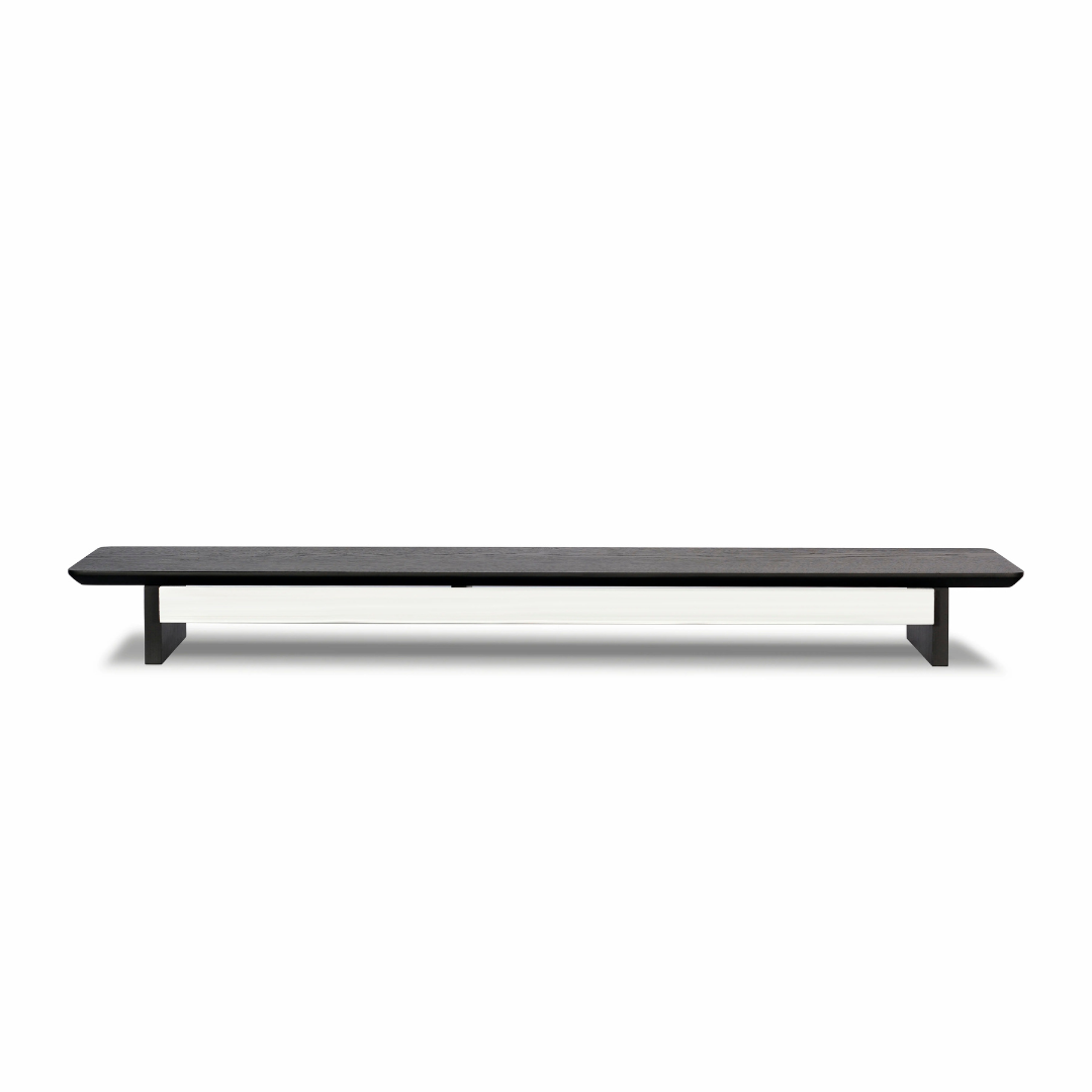 Desk Shelf Cockpit | Black Oak