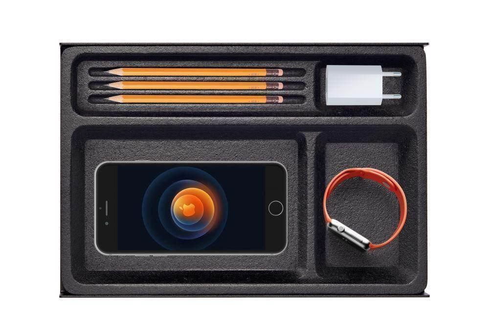 Desk Tray Drawer | Black Cork - Spacet