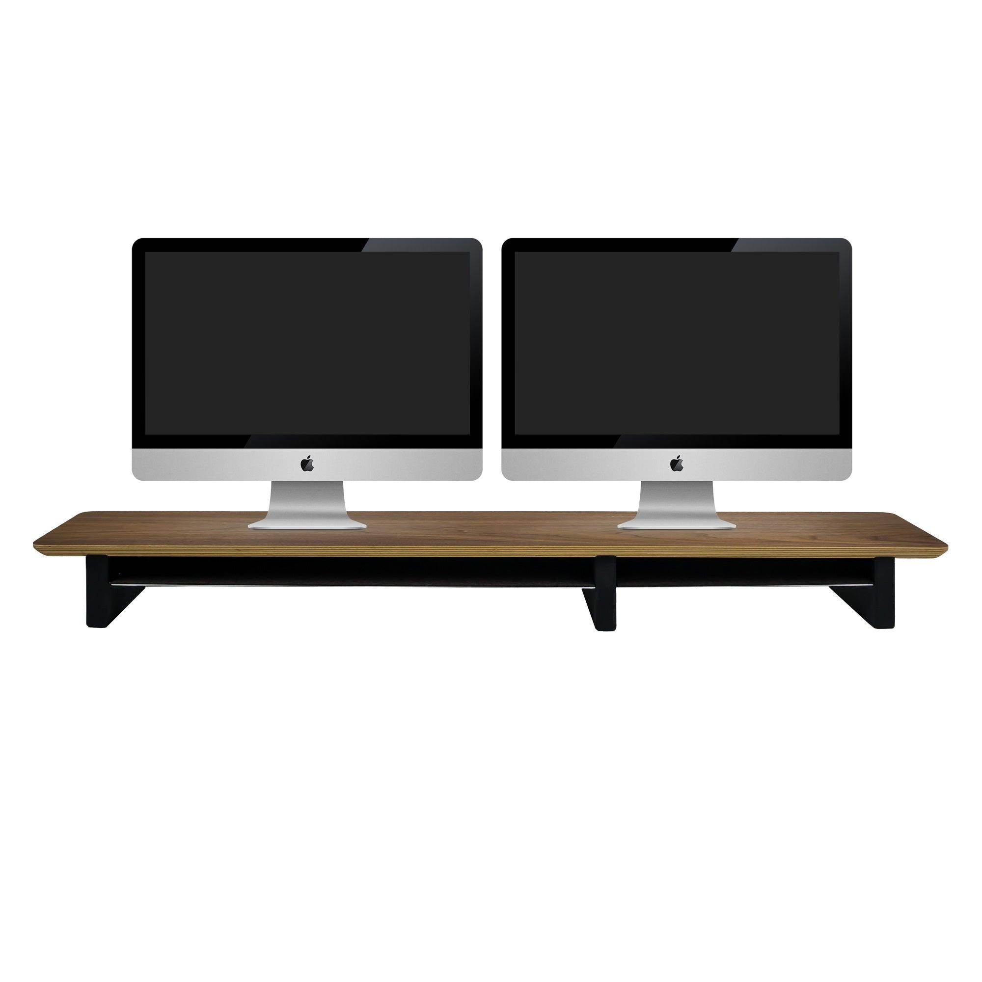 Desk Shelf v2.0 | Black Walnut - Spacet