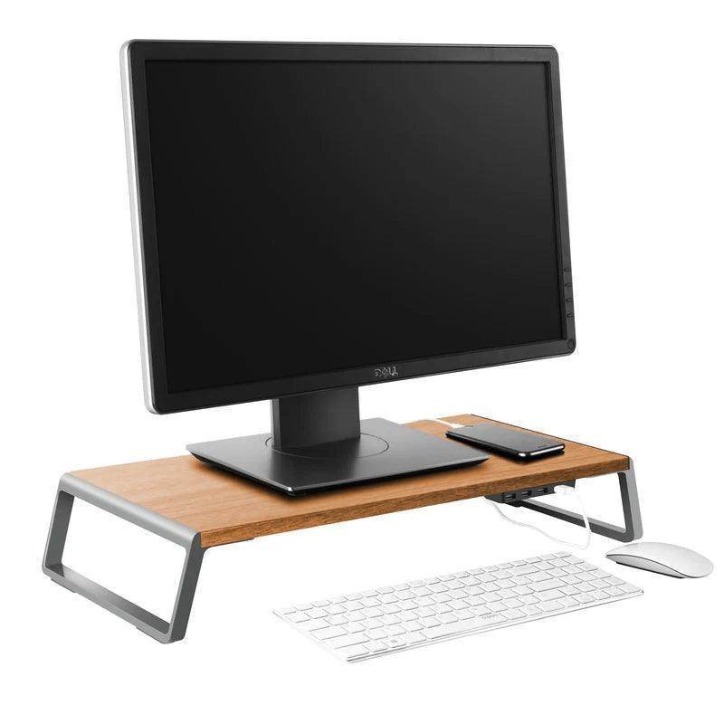 Monitor Riser X | Hickory - Spacet