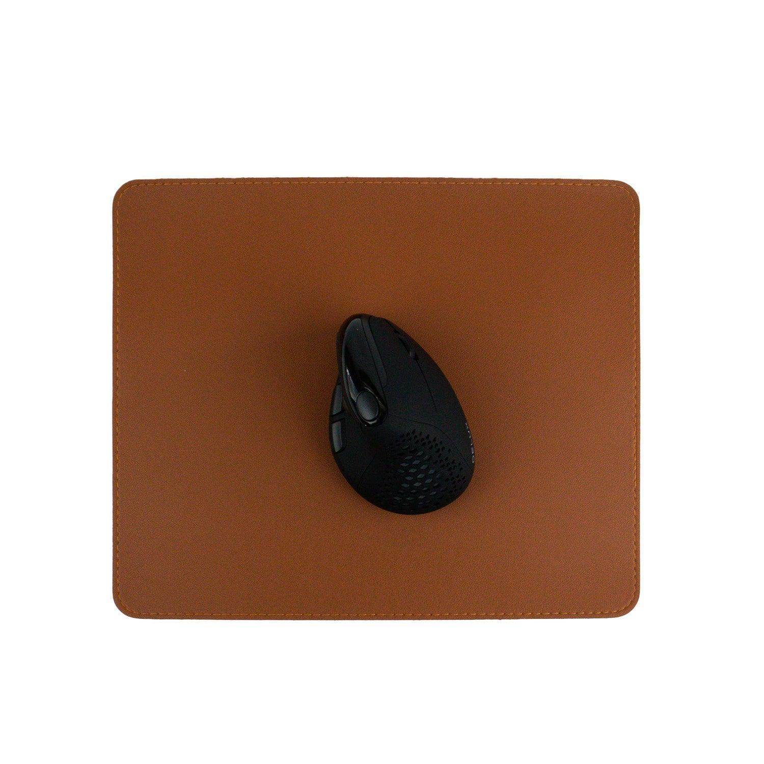 Essential Mouse Pad | Natural Cork & Leather - Spacet