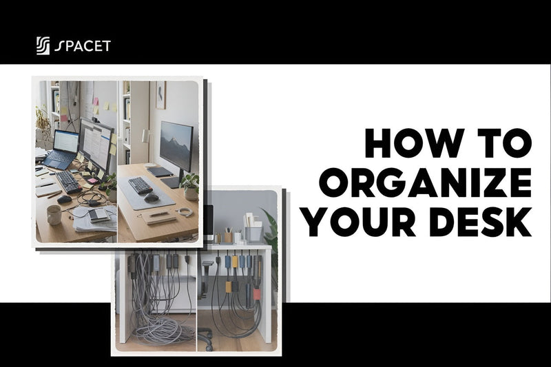 7+ Tips on How to Organize Your Desk for a Clutter-Free Workspace – Spacet