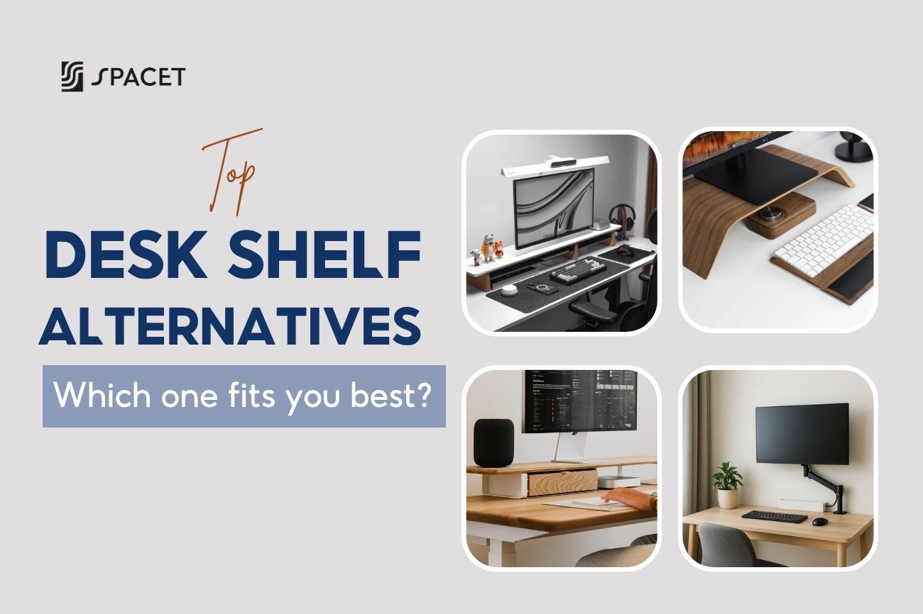 Desk shelf alternatives