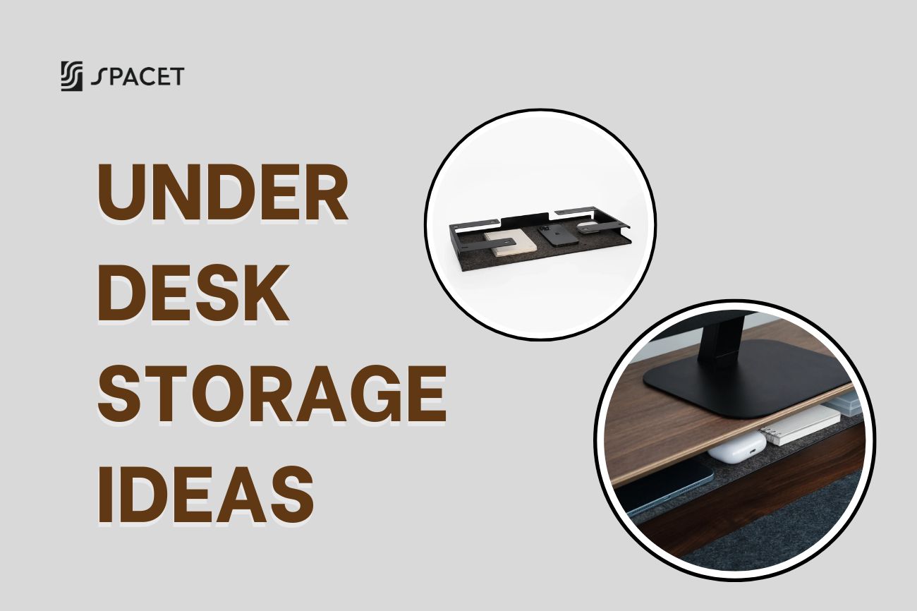 Under Desk Storage Ideas