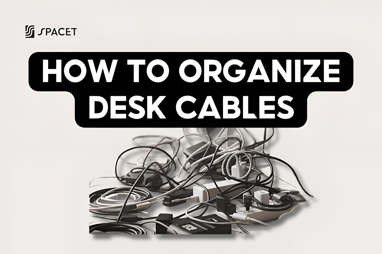 How to Organize Desk Cables