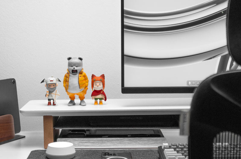 How Deep Should Shelves Above a Desk Be