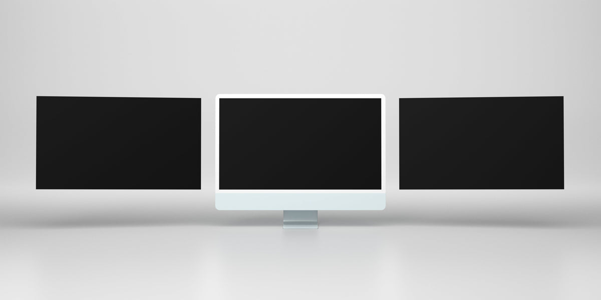 3 Screen Layout 3 Monitor Setup Ideas | 15+ Ways to Maximize Efficiency & Comfort – Spacet
