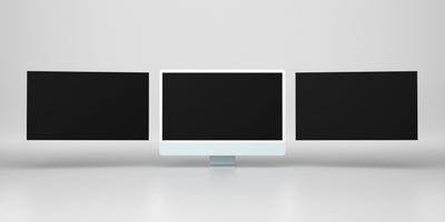 3 Monitor Setup Ideas | 15+ Ways to Maximize Efficiency & Comfort – Spacet