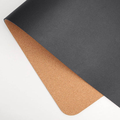 Essential Desk Pad | Natural Cork & Leather - Spacet