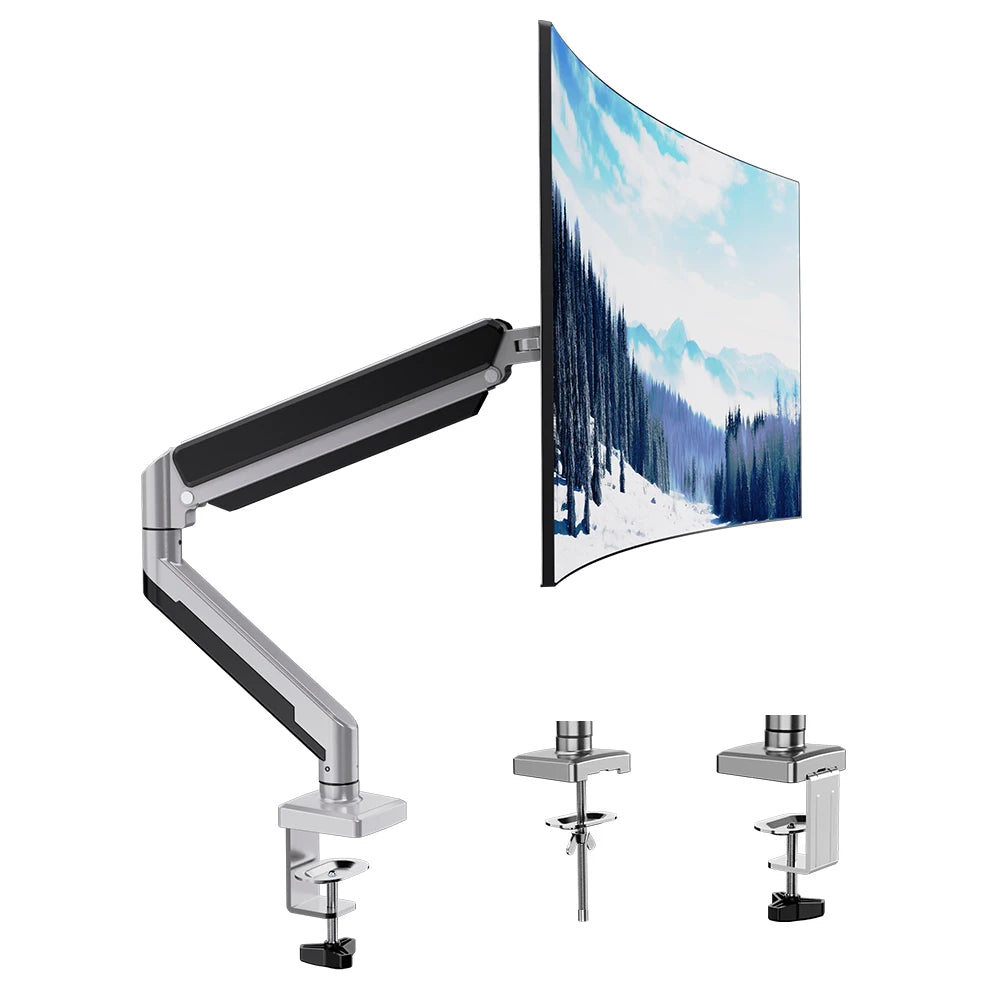 Adjustable Single Monitor Mount