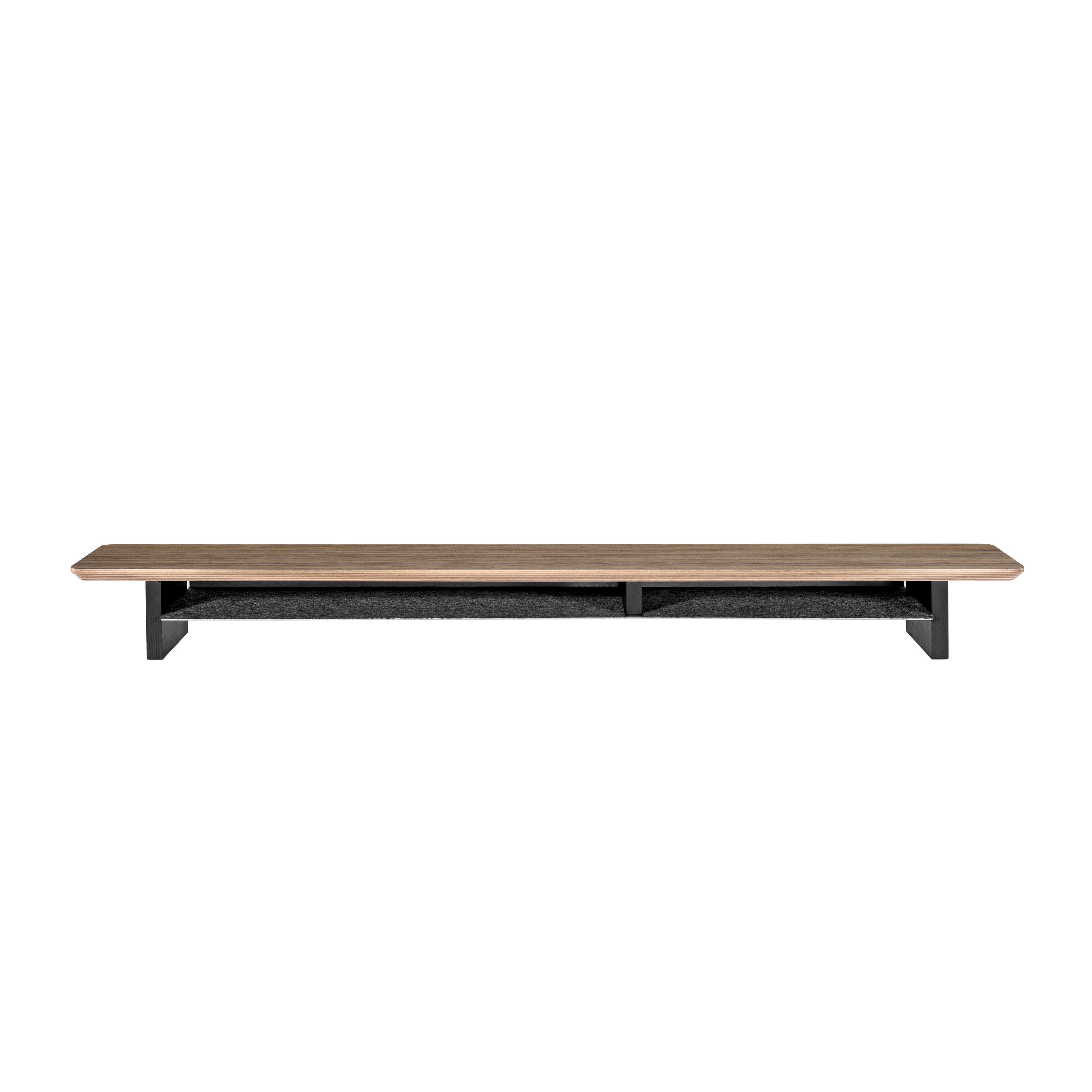 Desk Shelf Cockpit | Black Walnut